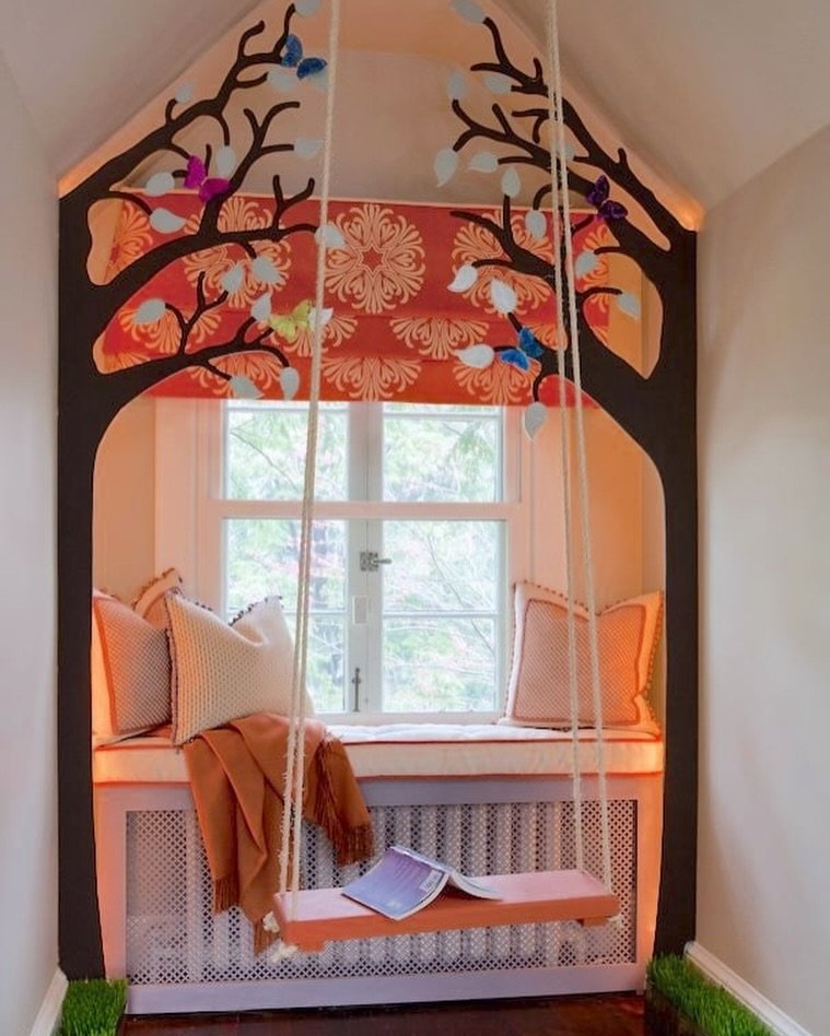 It&rsquo;s a window seat kinda week!🪟 (See previous post 👀)

I was reminded of this joyful little nook when a writer reached out about including it in an upcoming feature on creative home design ideas. 

Sadly, the project was completed outside the