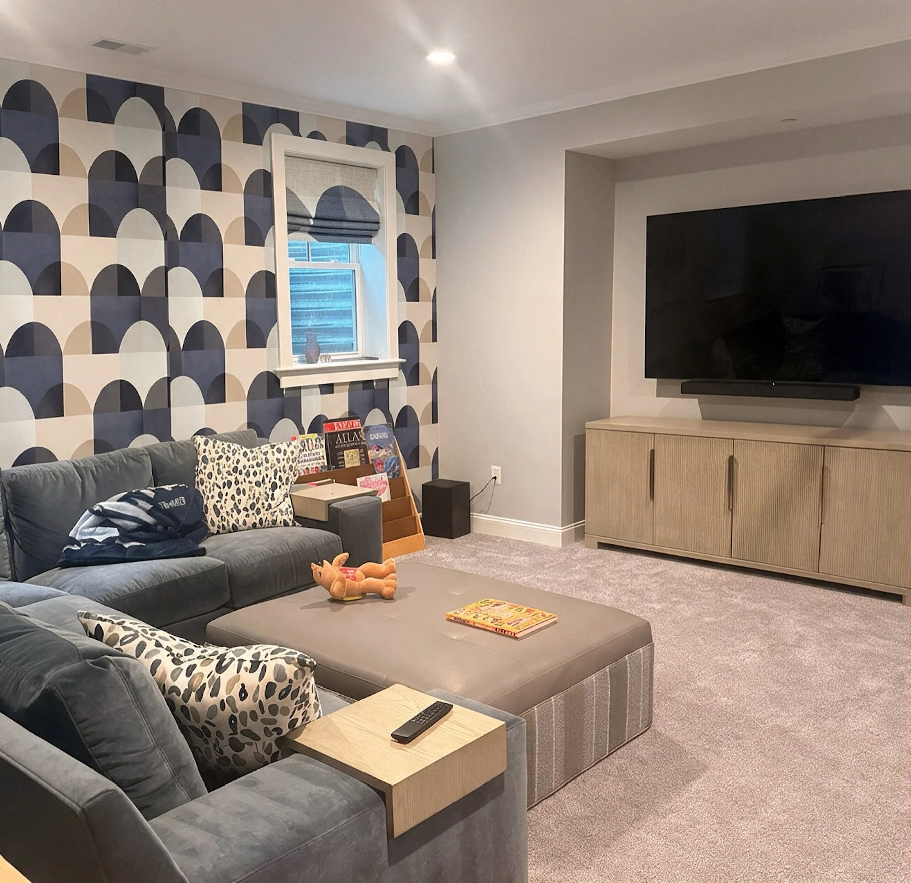 I&rsquo;ve started using AI to help clients visualize design ideas before we commit to them. I&rsquo;m still learning as I go, but I&rsquo;m already seeing the value.

This was my first rendering. My client loved this wallpaper but was worried the pa