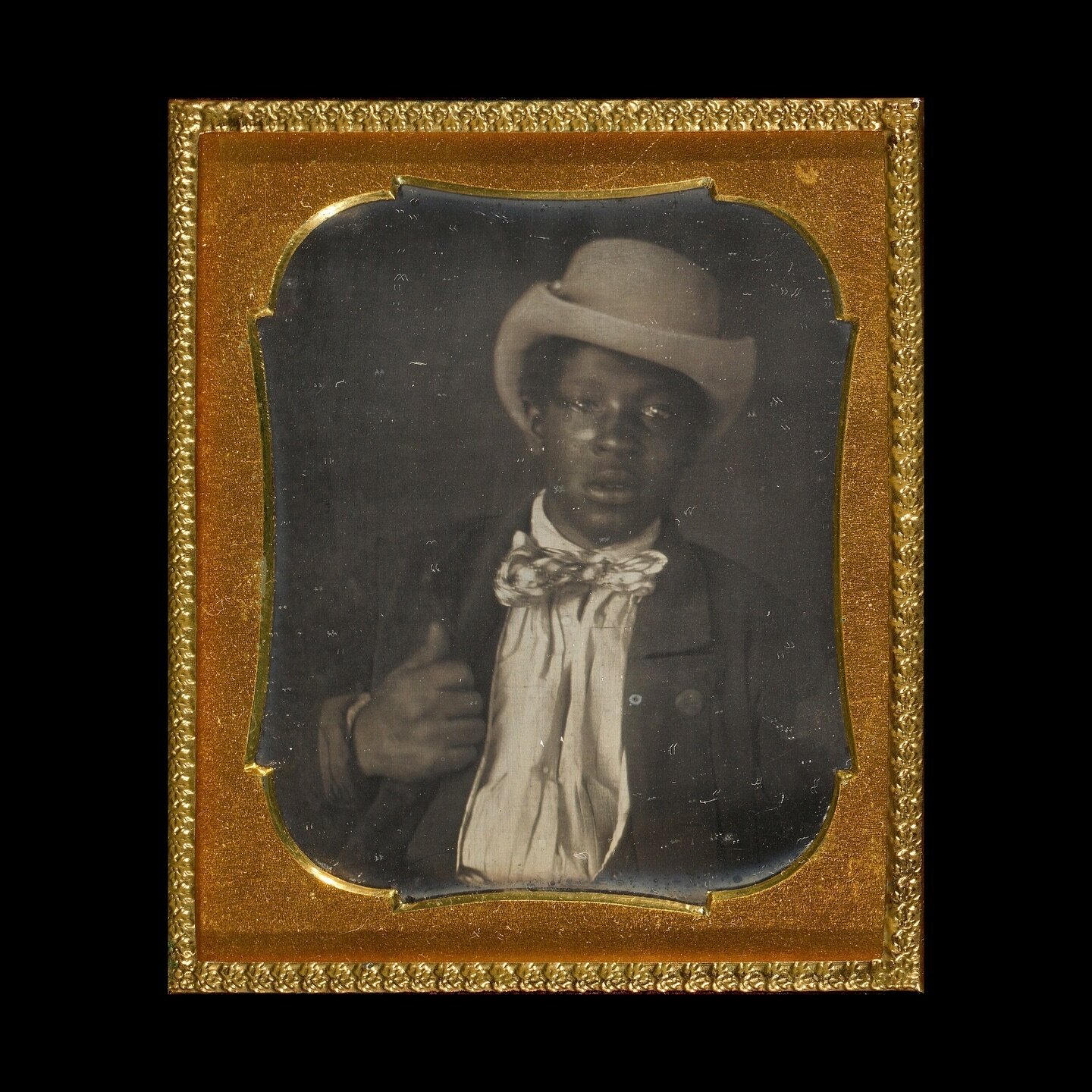 c 1850s, daguerreotype portrait of a young man &mdash;Getty Museum