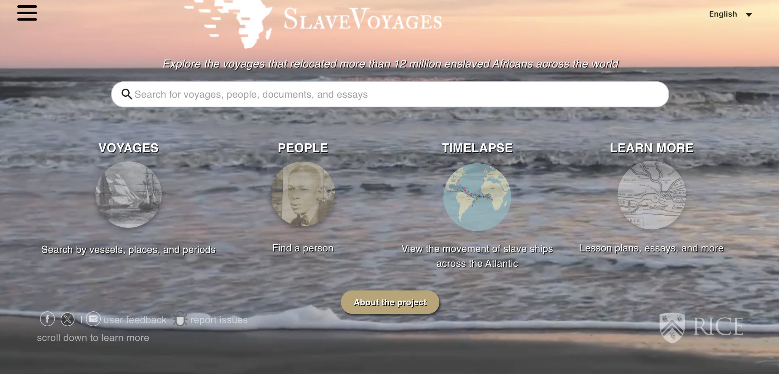 “The Trans-Atlantic Slave Trade Database now comprises 36,000 individual slaving expeditions between 1514 and 1866.” | https://www.slavevoyages.org/