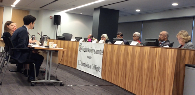 AAI Testifies at Virginia Advisory Committee to the U.S. Commission on Civil Rights on Hate Crime 