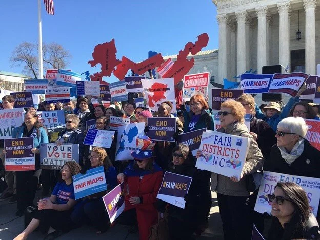 AAI at Rally Ahead of Supreme Court Gerrymandering Case 