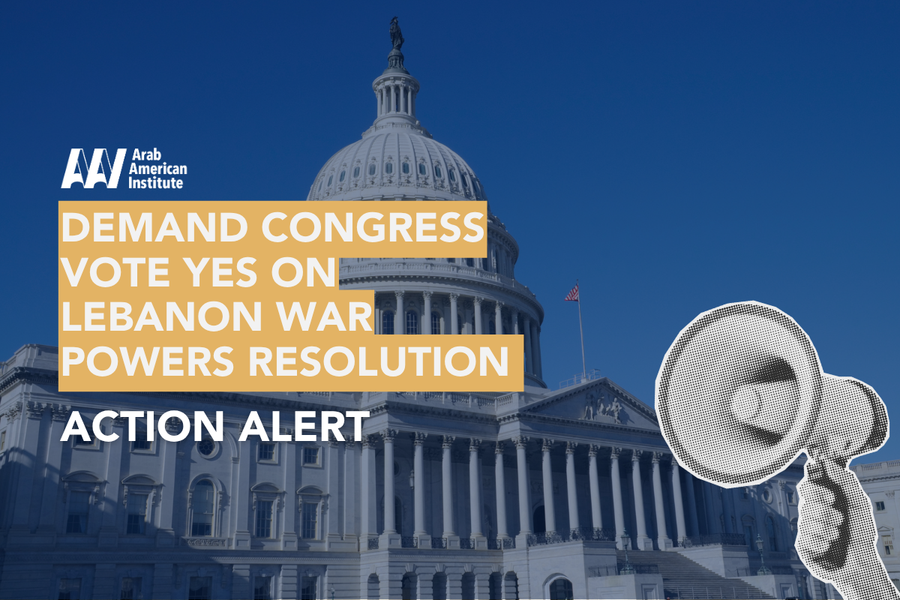 Demand Congress Vote YES on the Lebanon War Powers Resolution