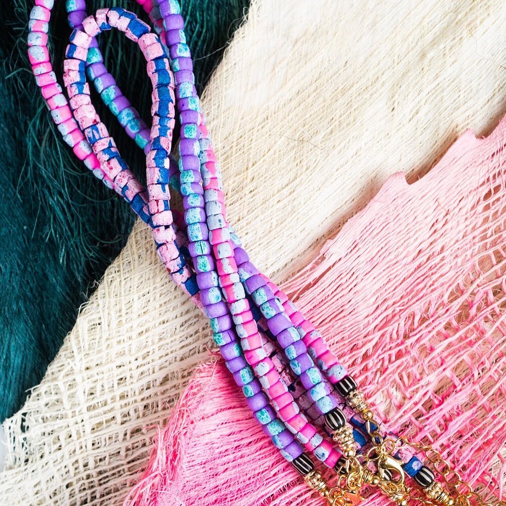 Color. Texture. 👌🏽 The Baja Necklace