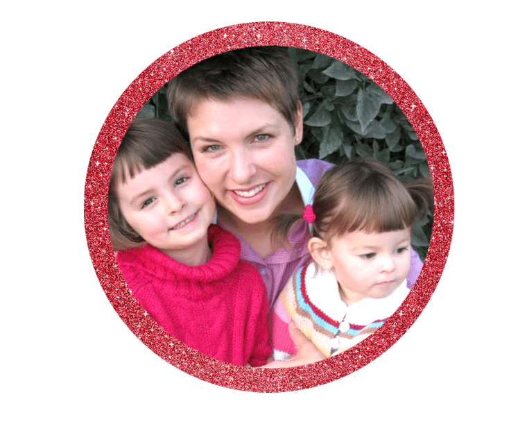 Founder Anne Gaskell with her two daughters