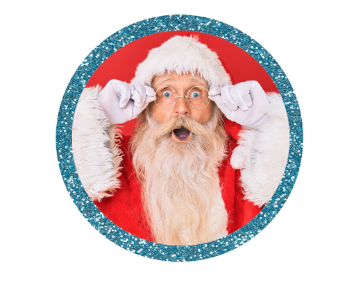 Santa on the phone