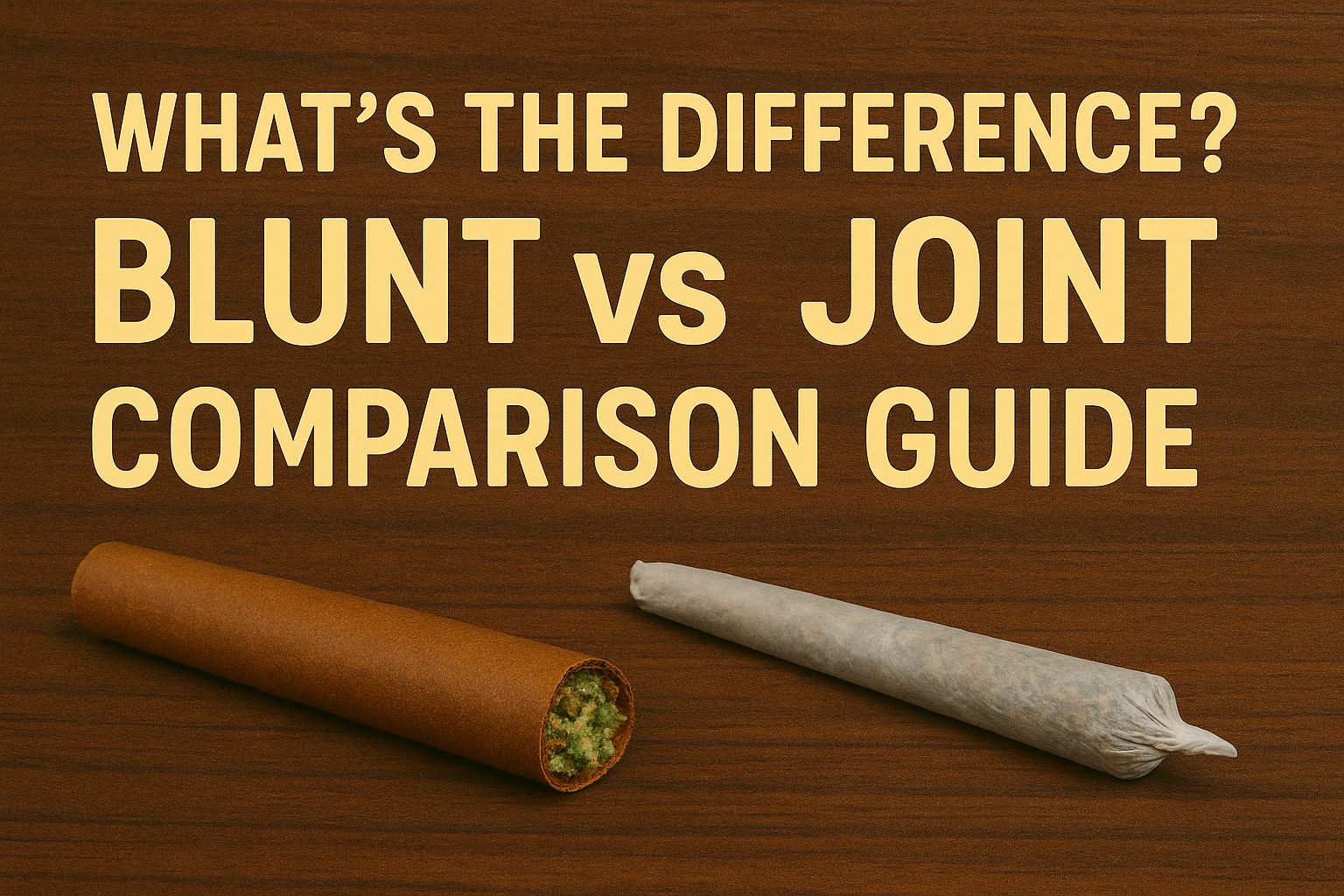 What’s the Difference? Blunt vs Joint Comparison Guide