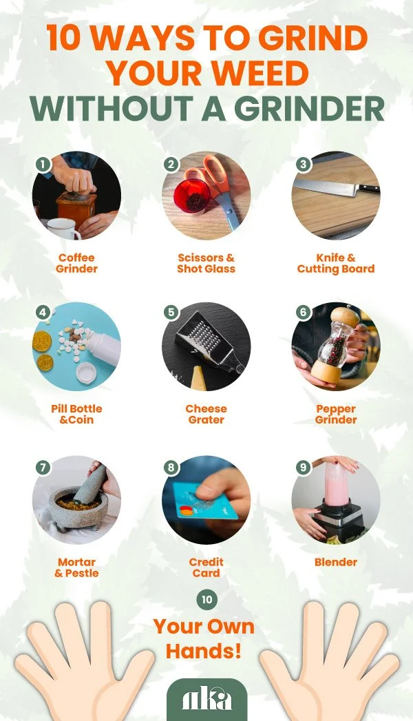 How to Grind Weed Without a Grinder in 10 Ways