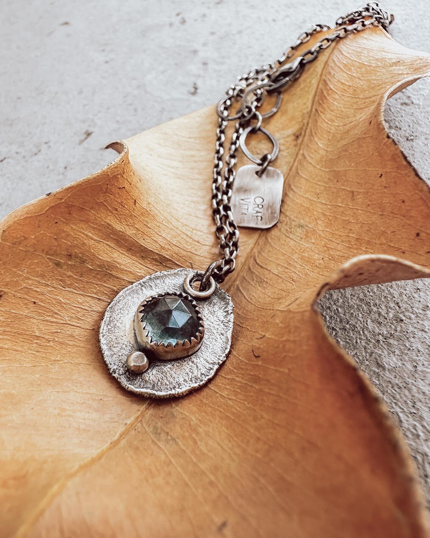 I love making these recycled silver necklaces because each piece is so unique in its rustic charm. It reminds me that we can make something beautiful of what was once a failed attempt. 
.
.
.
.
.
#silversmithing #silversmithjewelry #handmadejewelry #