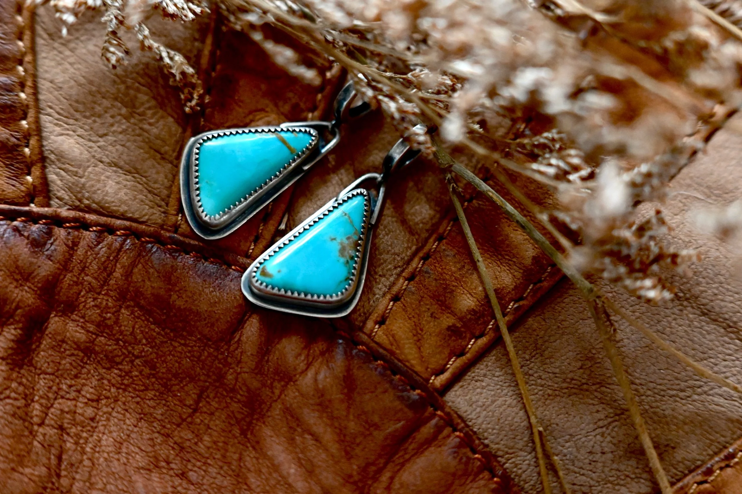 handmade rodeo earrings