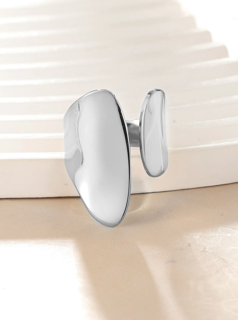 Silver irregular shaped ethnic ring 1.1 - Style Me African.png