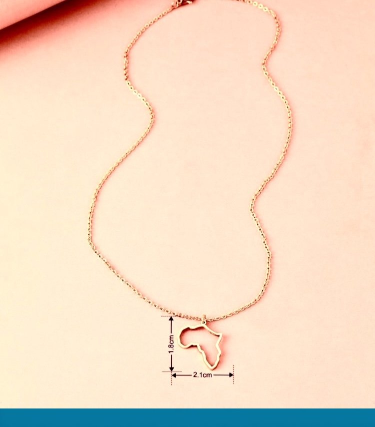 18k Gold Plated Africa Map Stencil Necklace1.4- Style Me African.jpeg