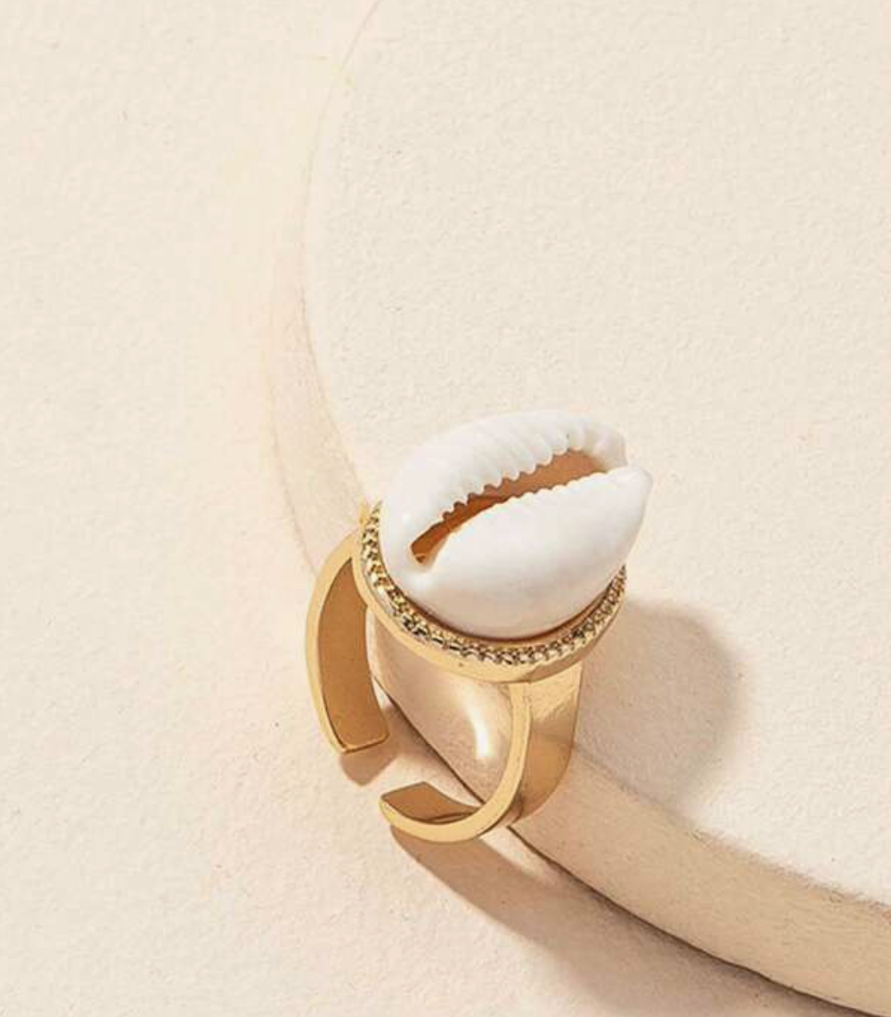 Cowrie pendant ring 1.2 - Style Me African