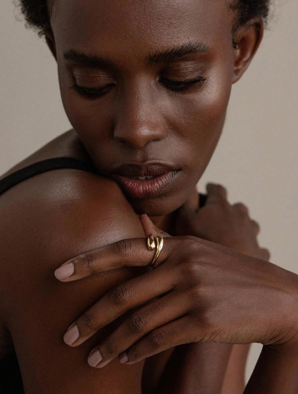 Chunky Gold irregular ring 1.3 - Style Me African.png