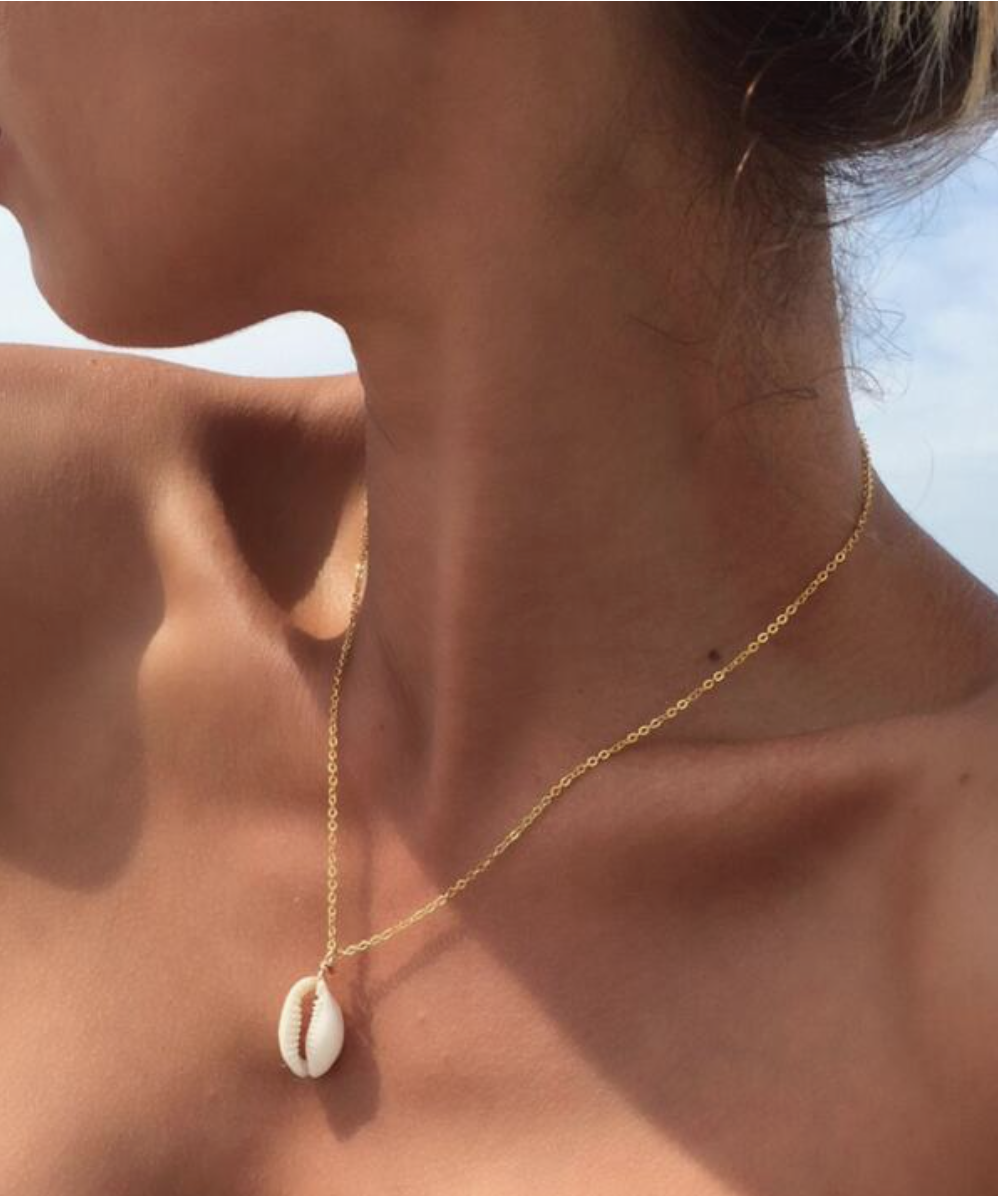 Cowrie pendant necklace 1.1 - Style Me African
