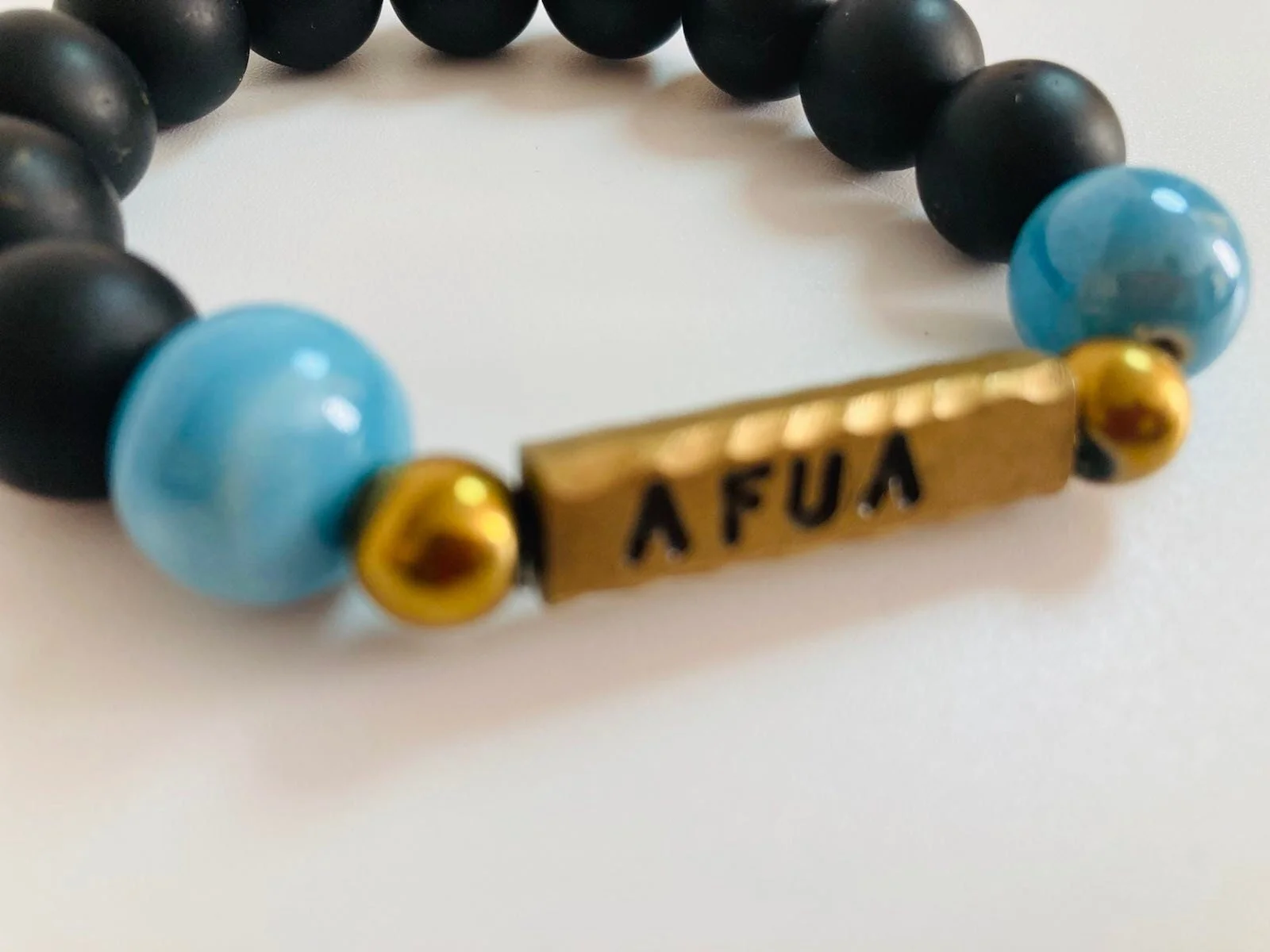 Afua Friday born glass bead female bracelet 1.2 - Style Me African