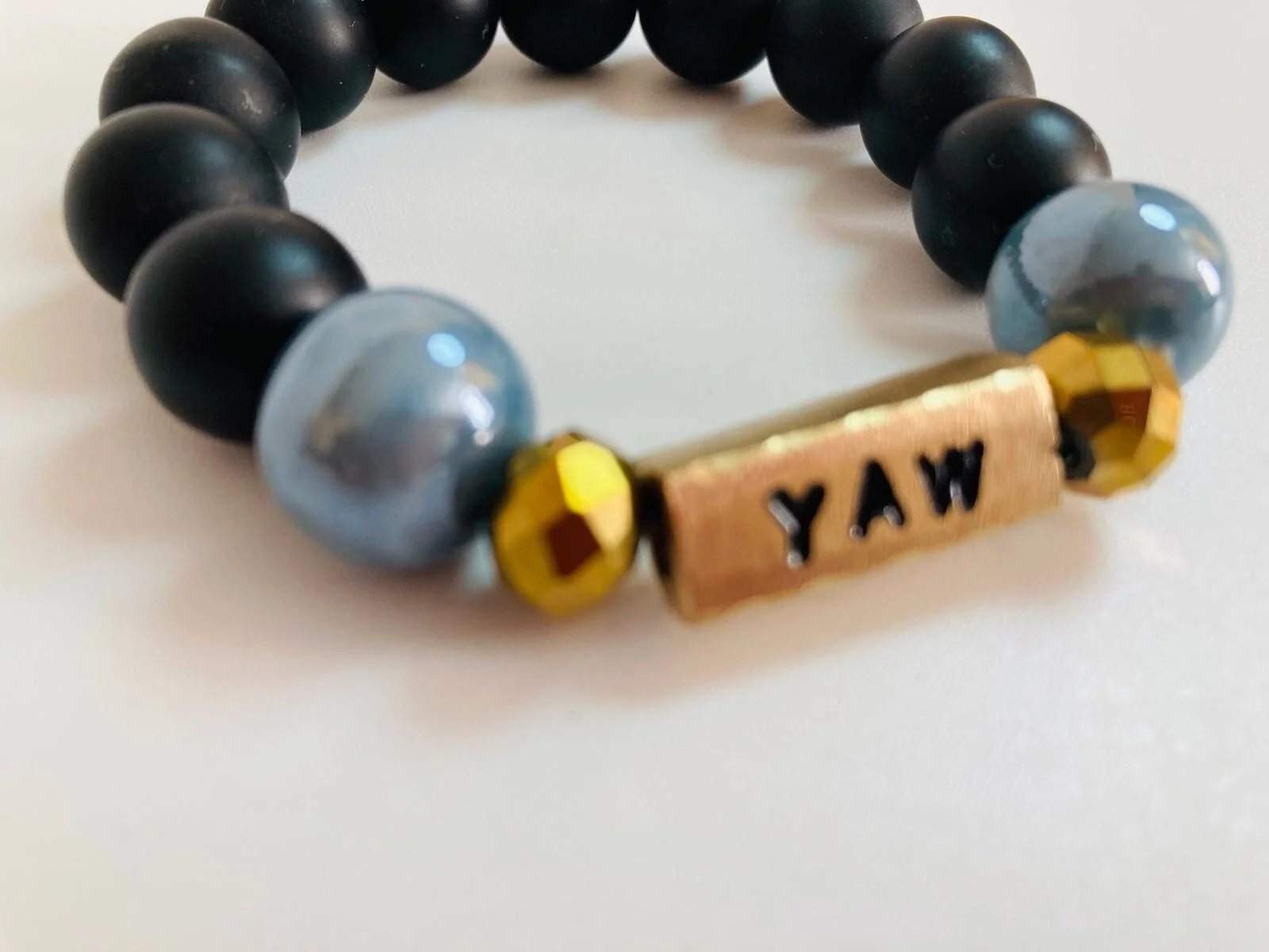 Yaw Thursday born glass bead make bracelet 1.2 - Style Me African