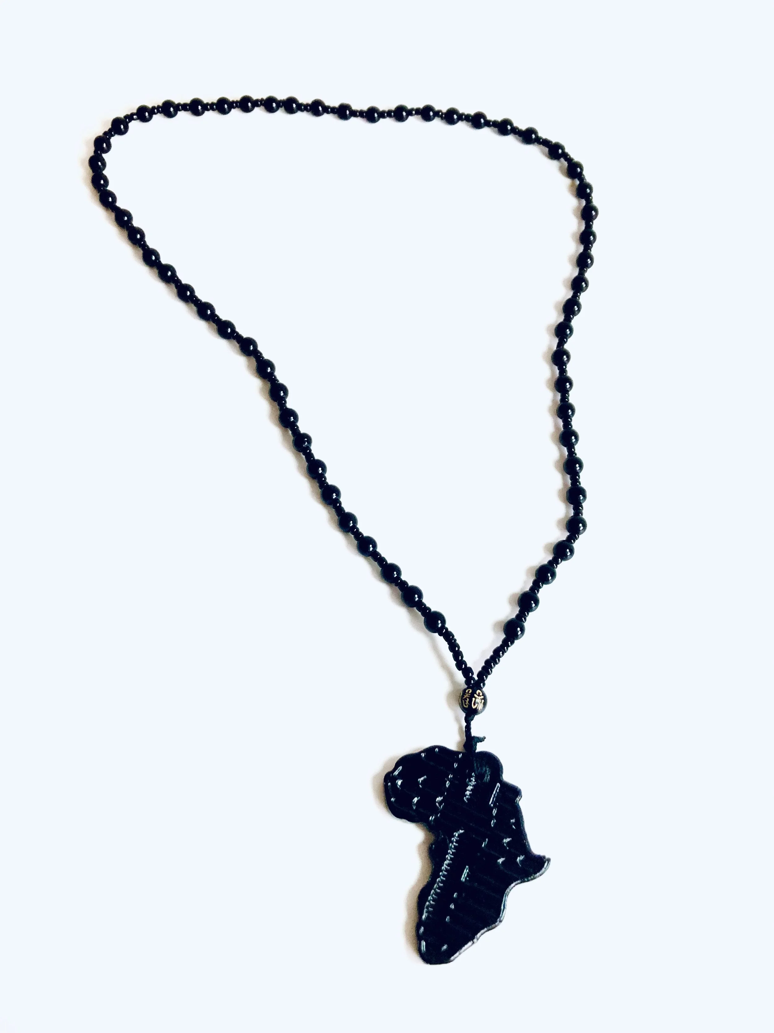 Glass Africa beaded necklace 1.5 - Style Me African