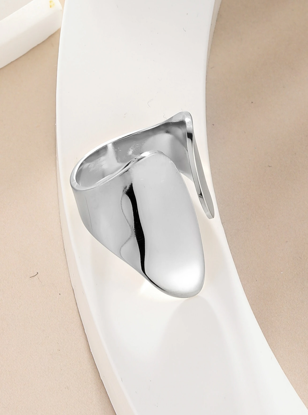 Silver irregular shaped ethnic ring 1.4 - Style Me African.png