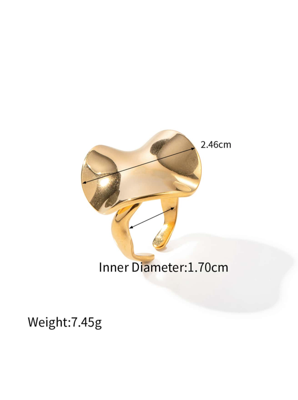 Gold circular irregular ring 1.4 - Style Me African.png