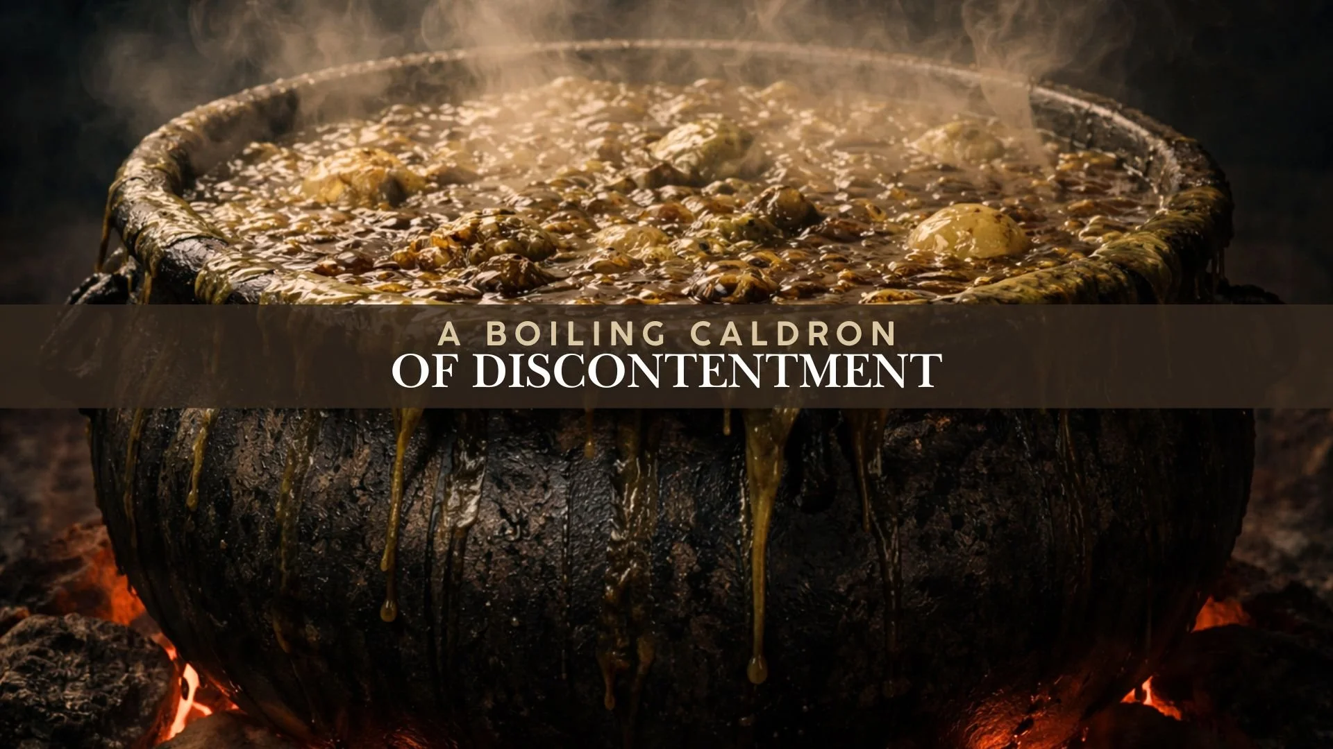 A Boiling Caldron Of Discontentment