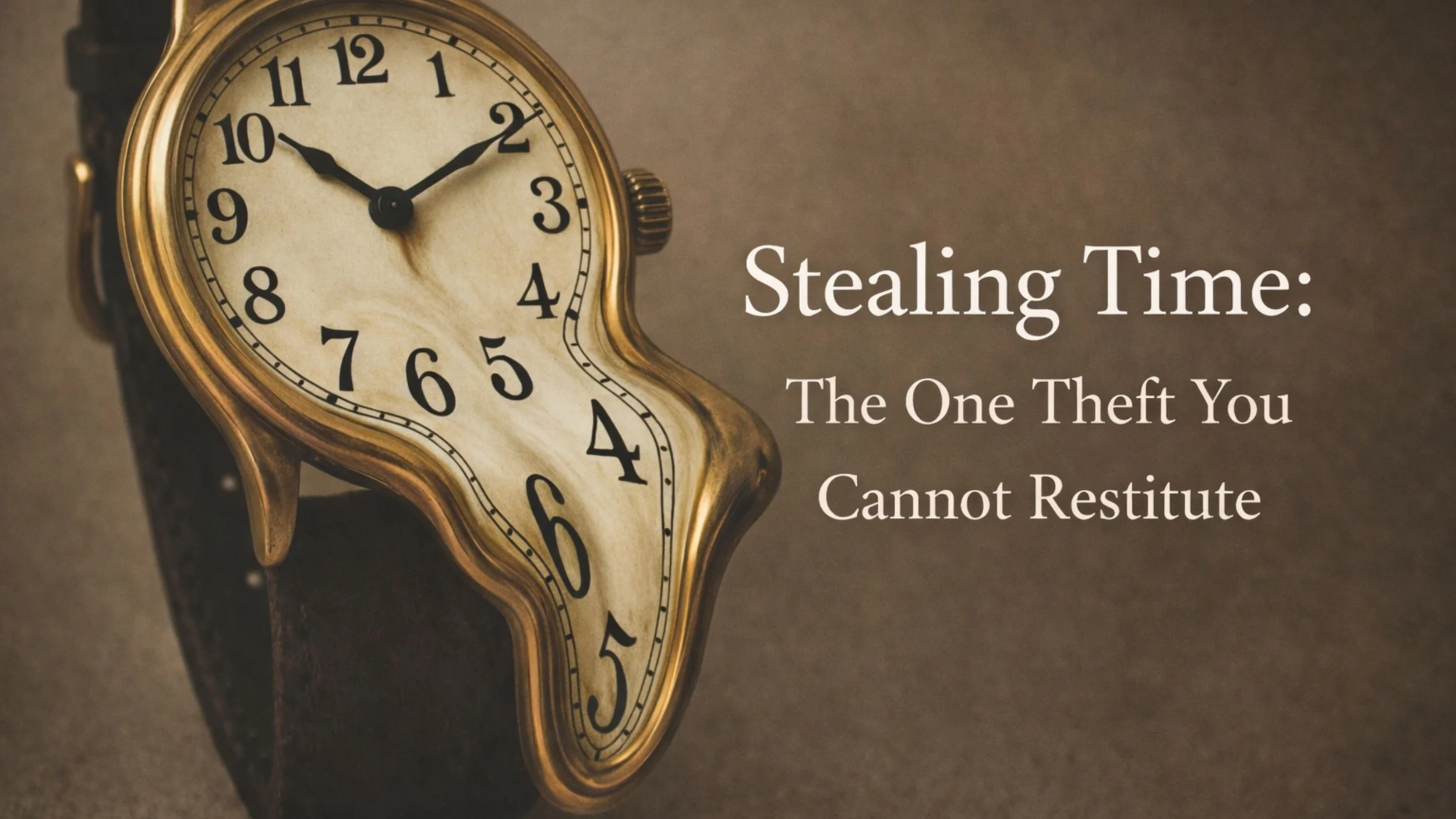 Stealing Time: The One Theft You Cannot Restitute