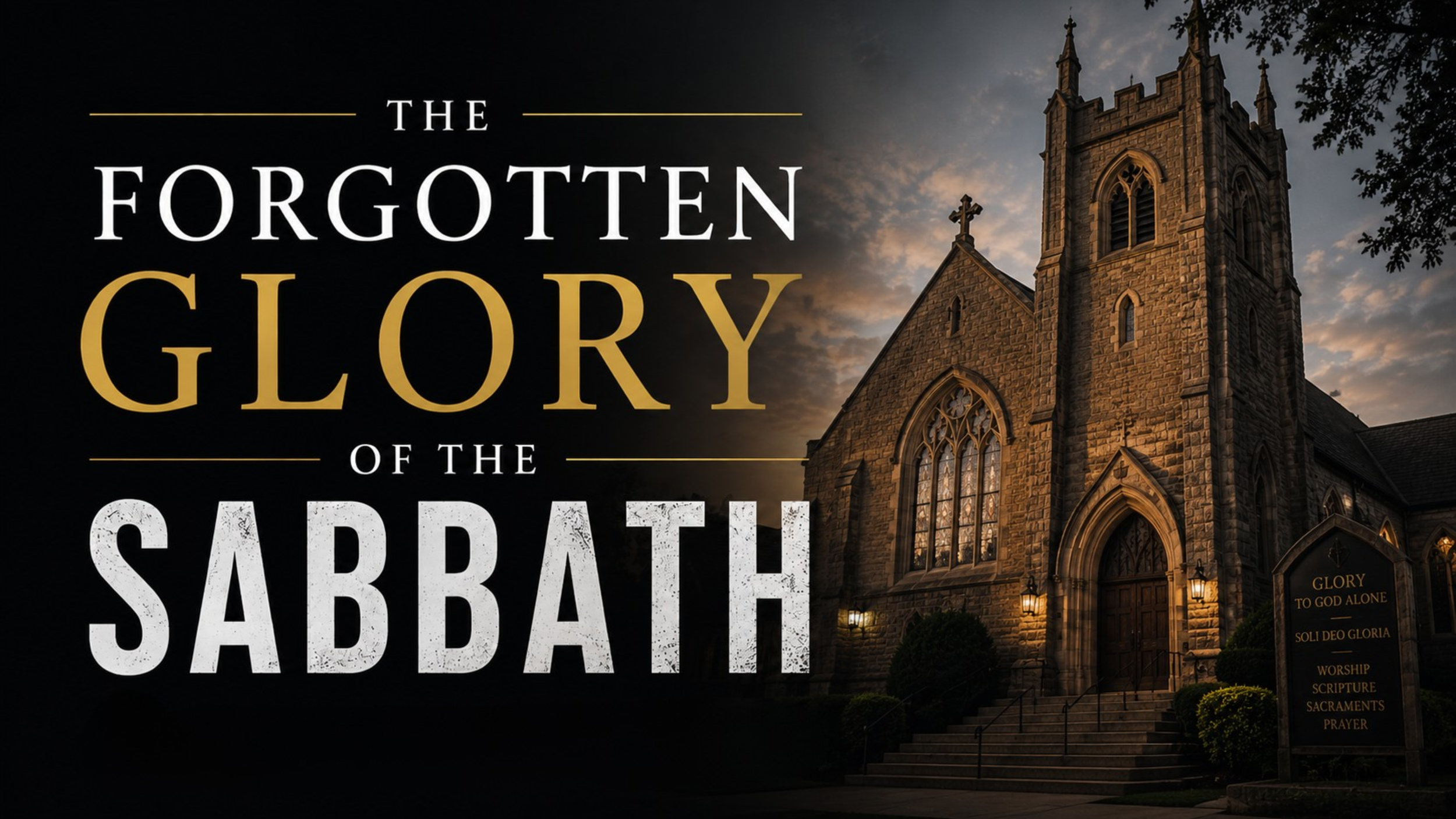 The Forgotten Glory of the Lord’s Day