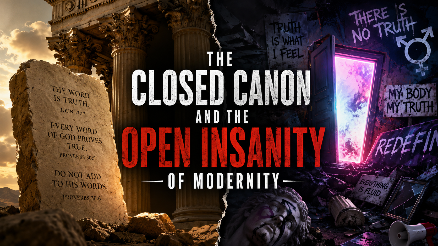 The Closed Canon and the Insanity of Modernity