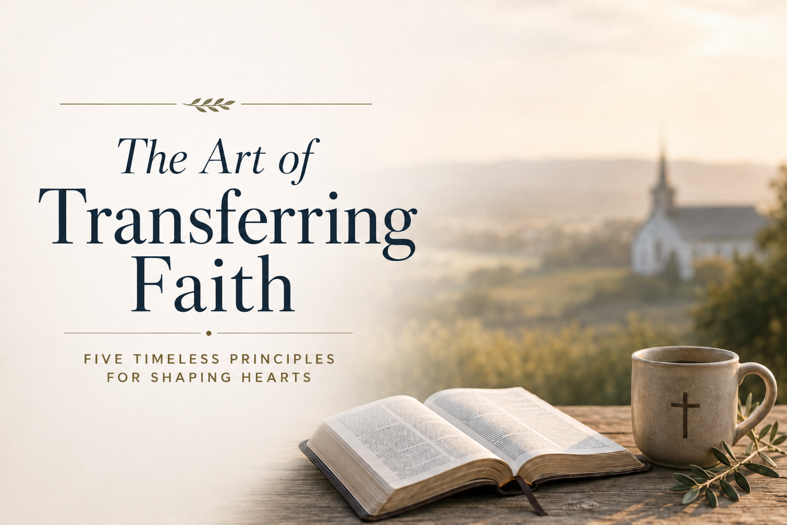 The Art of Transferring Faith: Five Timeless Principles for Shaping Hearts