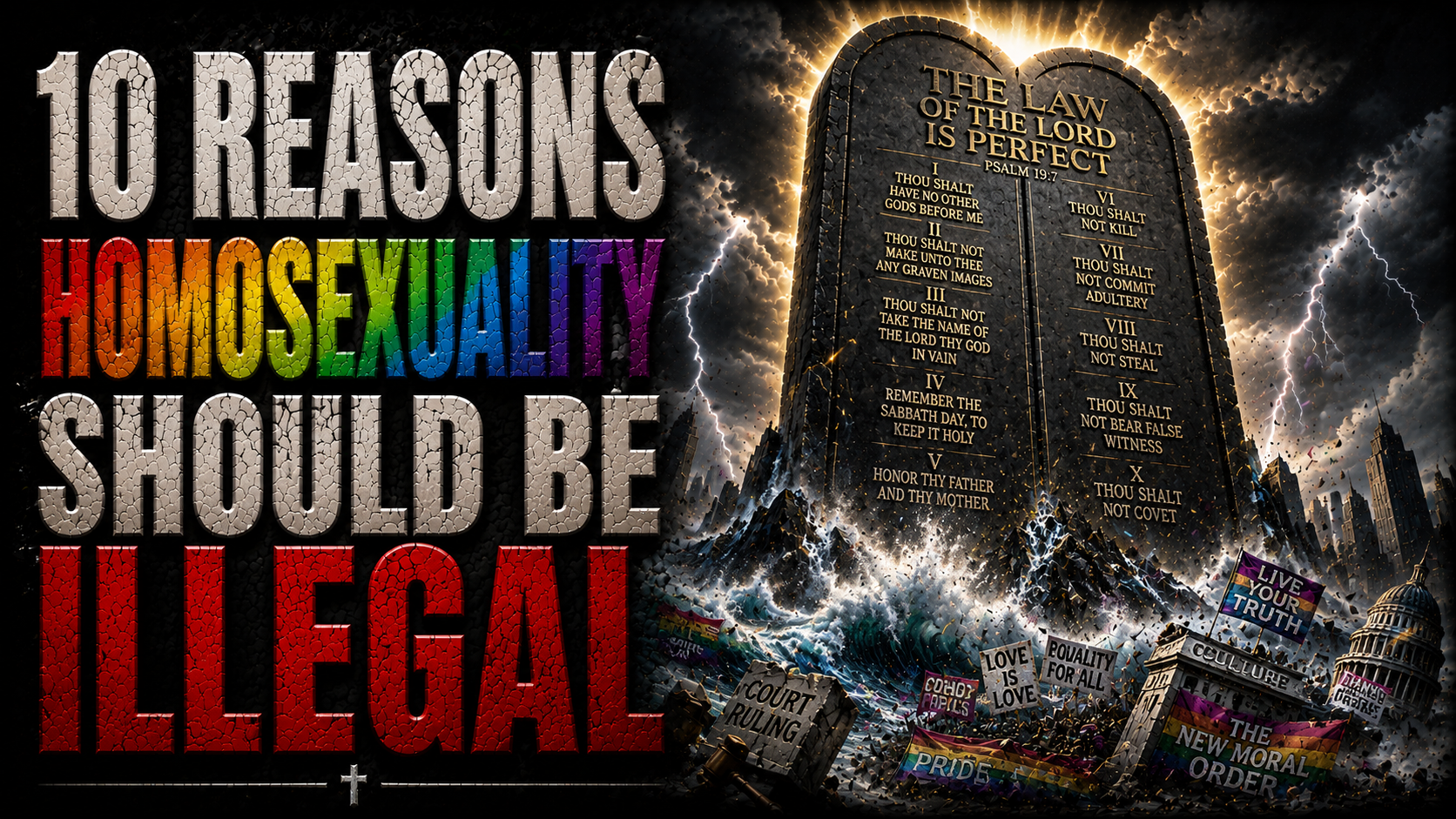 10 Reasons Homosexuality Should Be Illegal