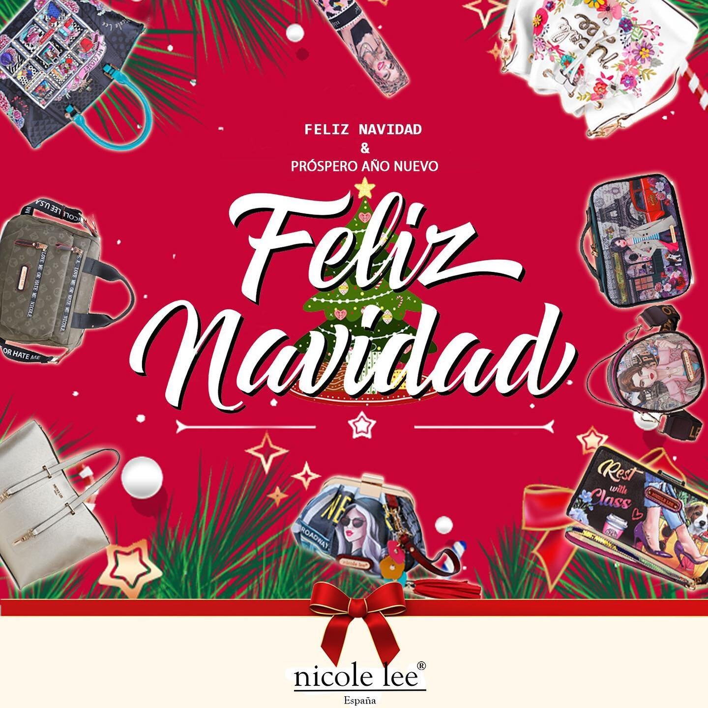 Desde Nicole Lee Espa&ntilde;a 🇪🇸 les deseamos lo mejor para estas fiestas! 🎄Disfrutemos responsablemente y recarguemos las pilas para comenzar un nuevo a&ntilde;o lleno de ilusiones y sin preocupaciones! Estamos aqu&iacute; siempre para servirles