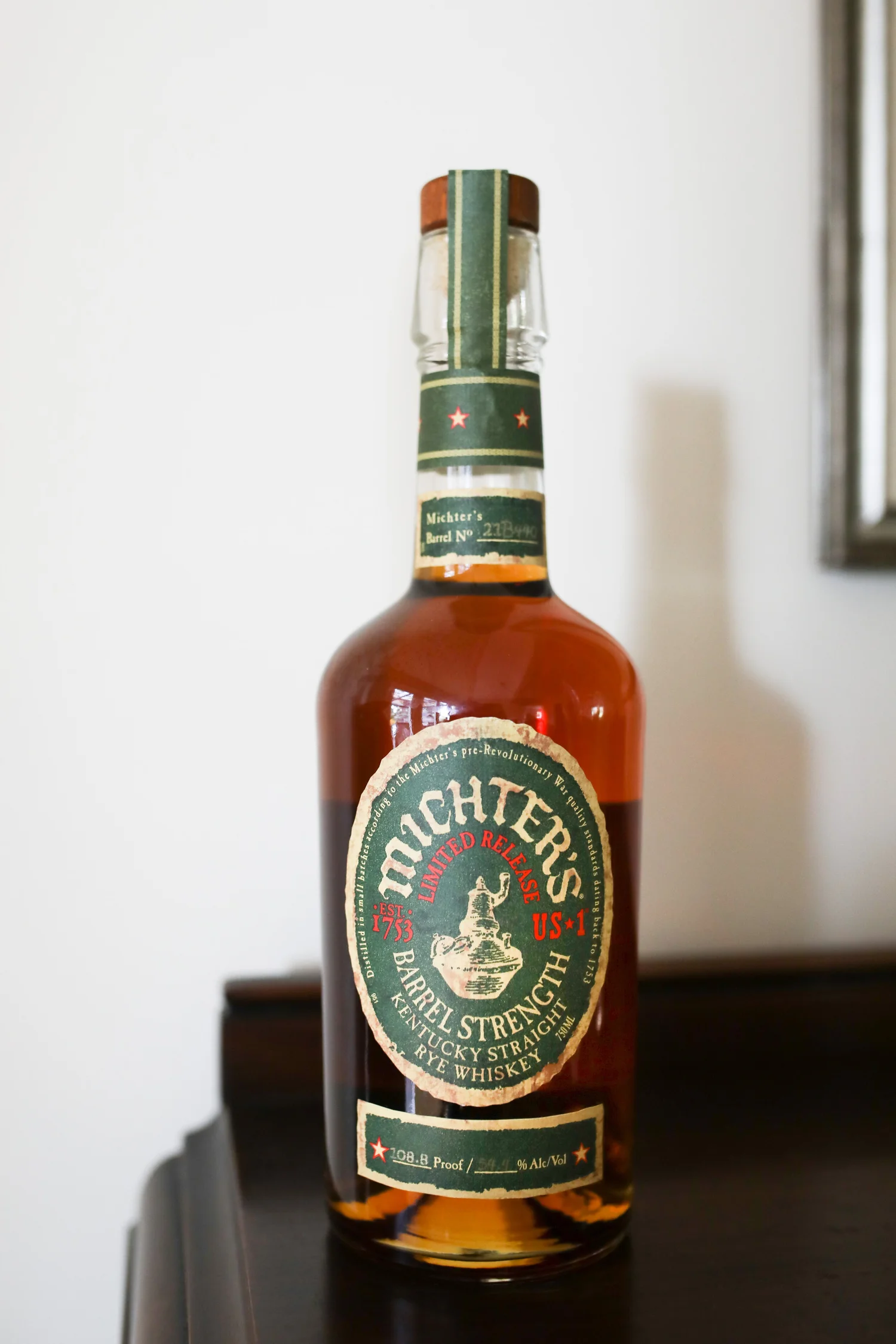 Michter’s 2021 Barrel Strength Rye Review — The Whisky Study