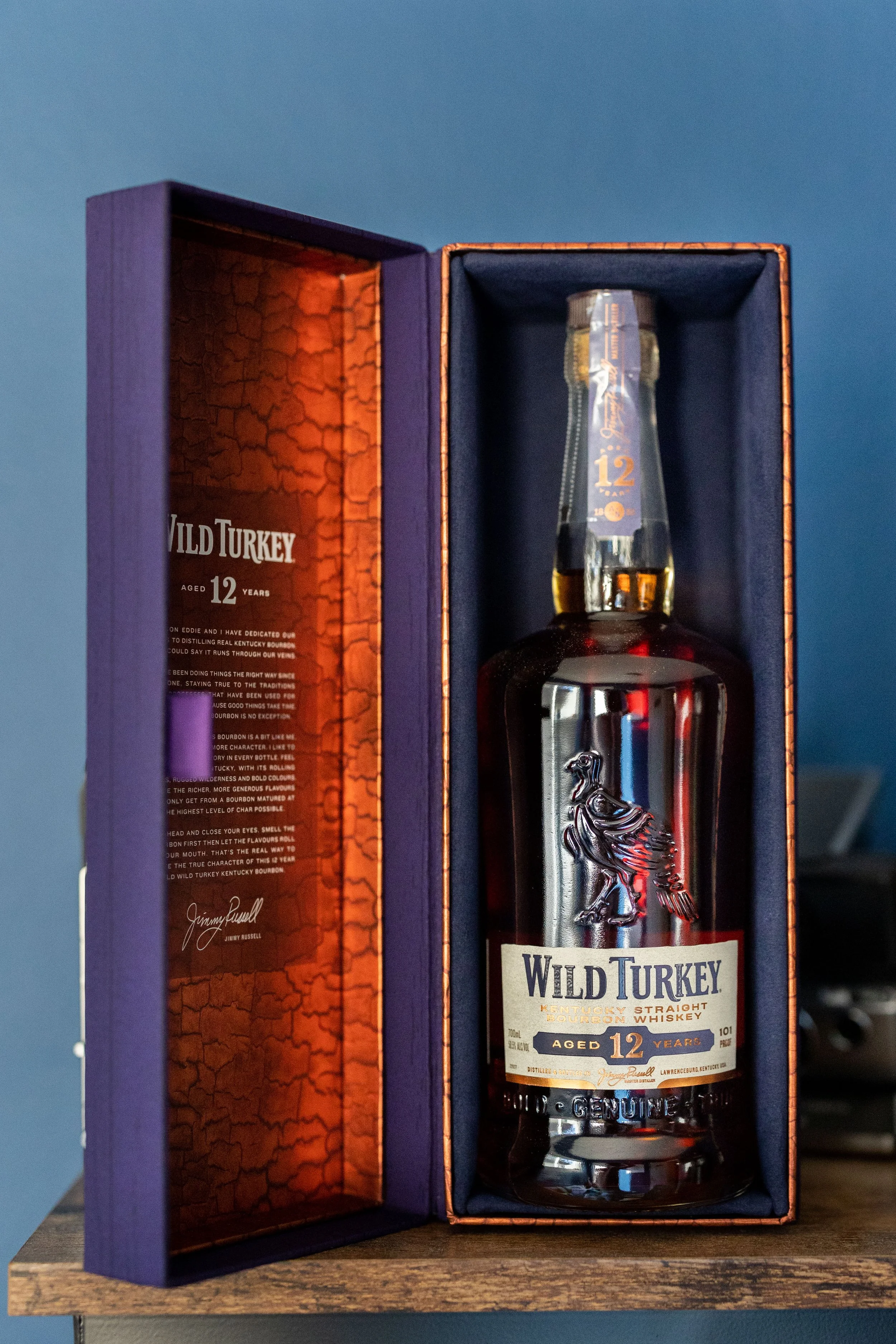 WILD TURKEY 12年 フランス革命記念ラベル 箱入り ウイスキー Wild 