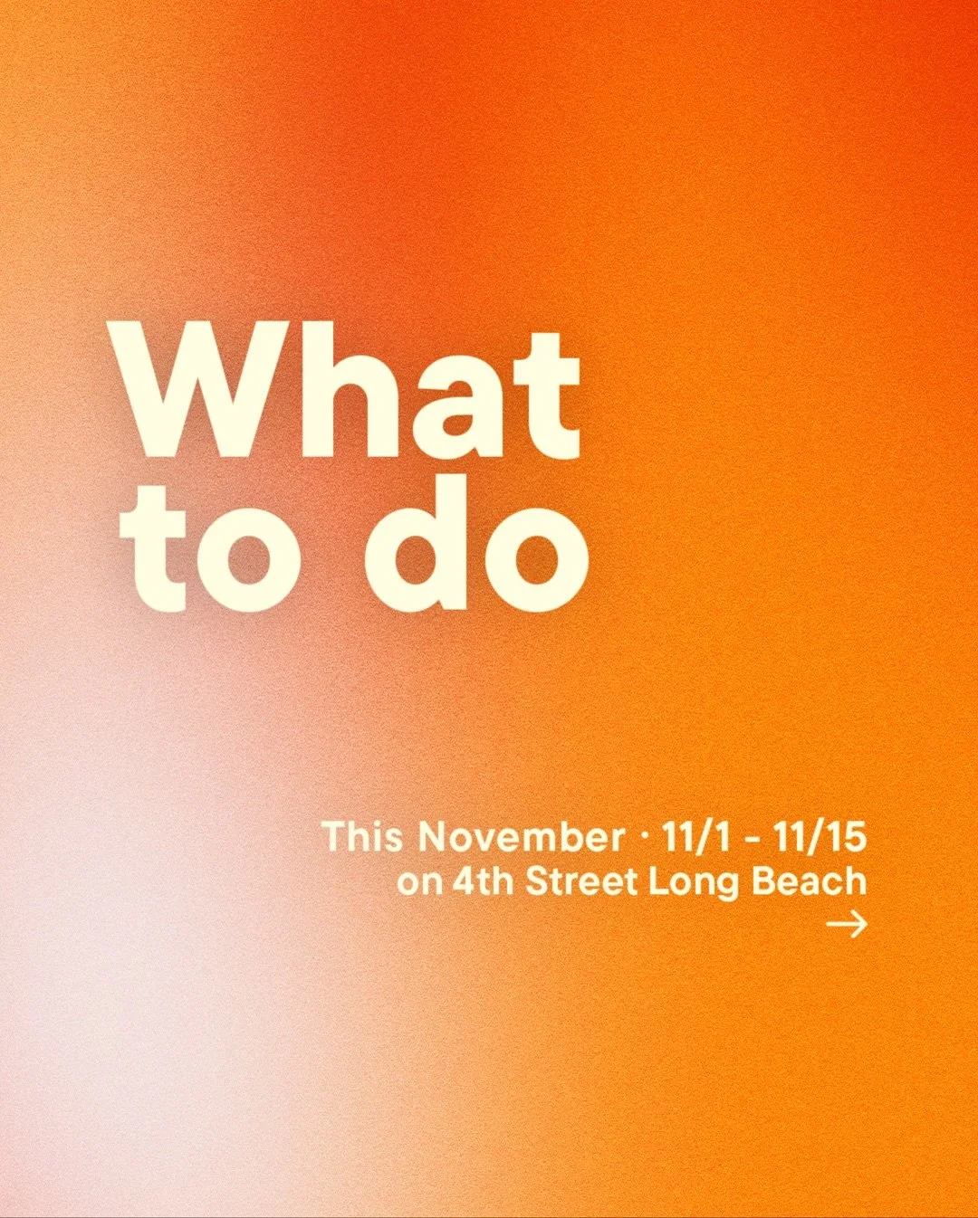 Swipe through to take a look at everything 4th Street&rsquo;s got going on for the next couple weeks! Feel free to comment other local happenings in this thread 🧡⁠
⁠
Plus!⁠
⁠
Save the date 11/14 anniversary party for @tokyo.noir.bar (1!) and @elbarr