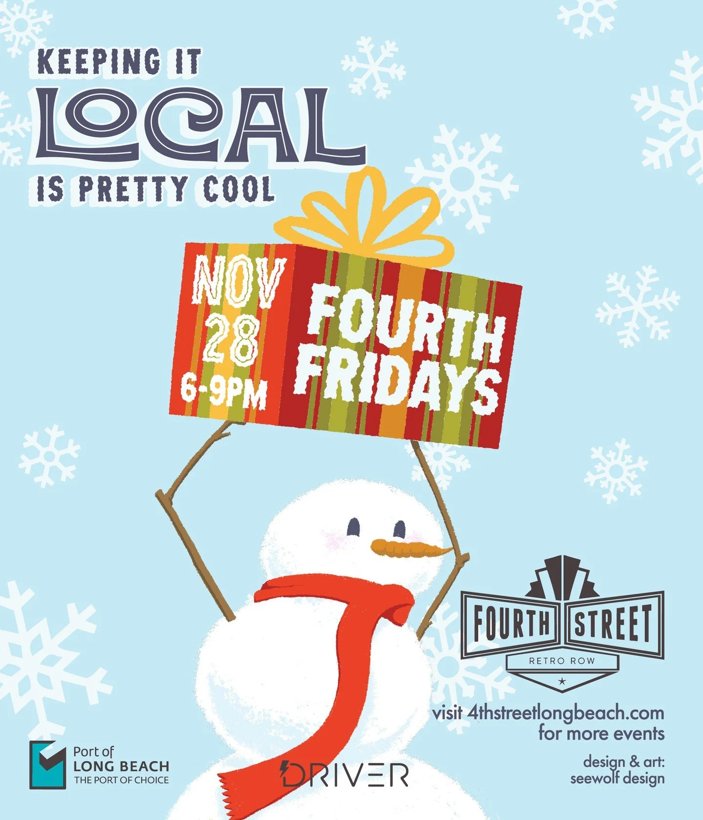 Keeping it LOCAL is pretty COOL ⛄️❄️🎁 Visit our iconic street lined with independent shops this holiday season!⁠
⁠
FRIDAY 11/28 Fourth Fridays 6-9pm⁠
SATURDAY 11/29 Small Business Saturday⁠
⁠
SATURDAY 12/13 Holiday Market 11am-4pm⁠
⁠
Special thanks 