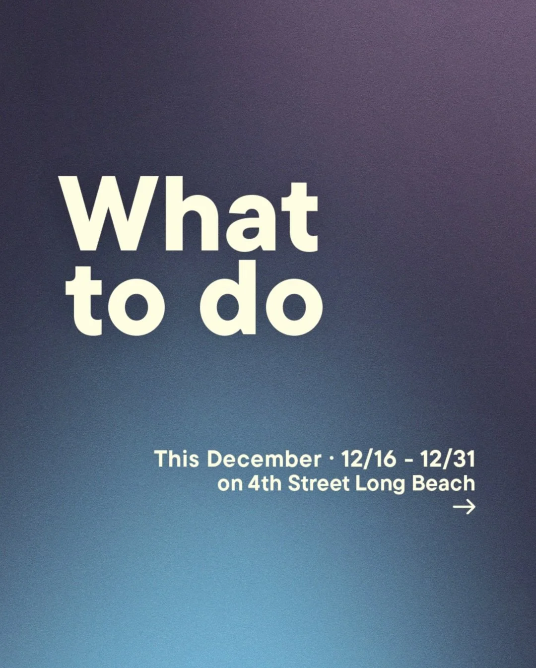 Check out what to do on 4th Street as we wrap up the year! ✨️ Don&rsquo;t forget to shop local. See you soon!⁠
⁠
Please note our next Fourth Friday will be January 23rd.