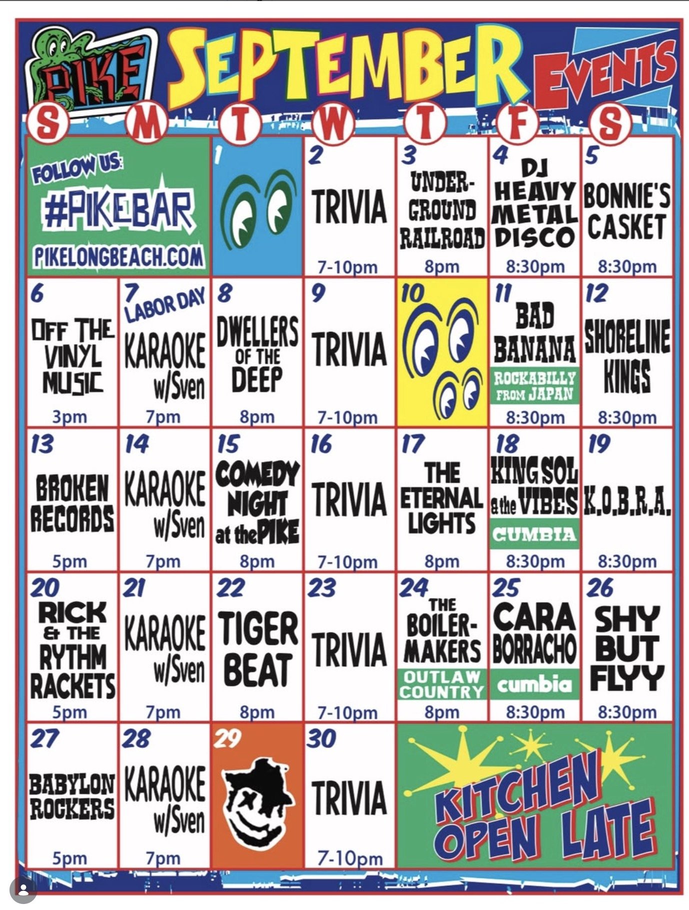 Pike September events