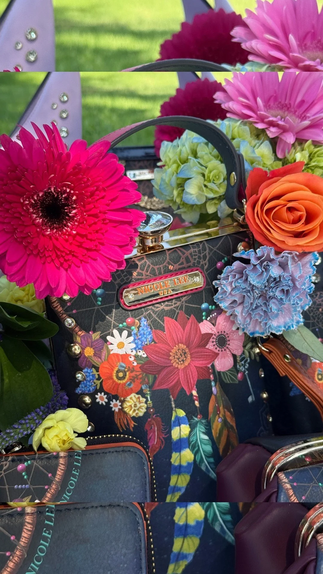 Our beloved Diamond Stone Clutch is back — now featuring the enchanting new Dream Comes True print. With its sleek silhouette and dazzling closure, it's the ultimate statement piece for your next night out.
Find the NEW Dream Comes True Collec