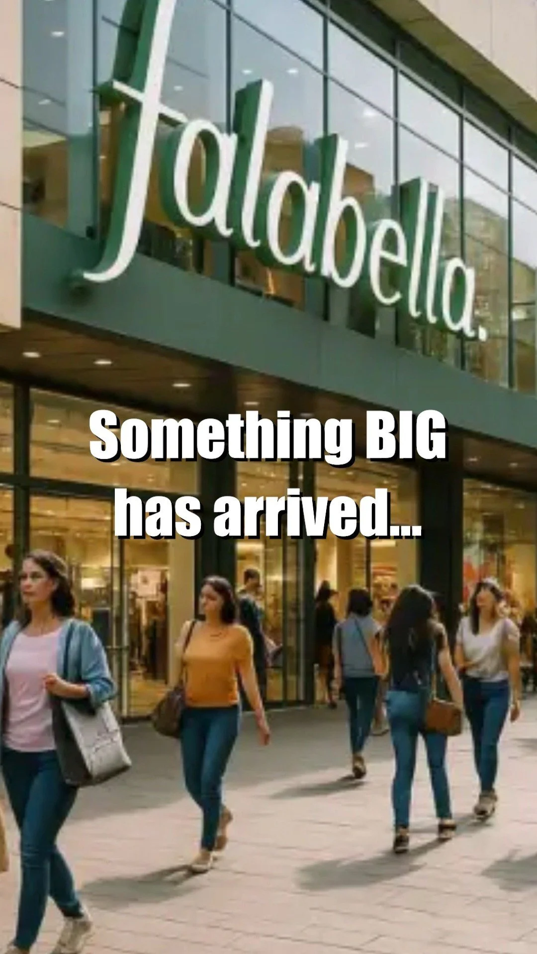 Nicole Lee has officially entered the chat… at Falabella Chile! 💥👜🇨🇱
From L.A. to LATAM — we're now in THE most iconic department store in Latin America! 🌎✨
Discover our collections at 💚 www.falabella.com/falabella-cl
Huge thanks