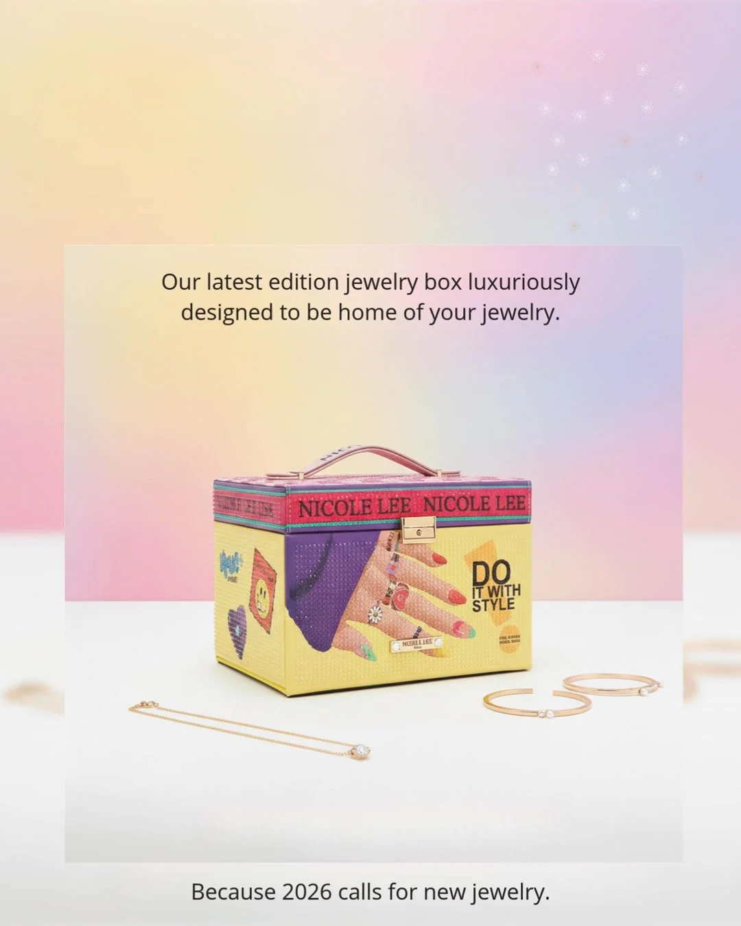 Because 2026 calls for new jewelry ✨ Get to know our latest edition jewelry box and organizers luxuriously designed to be home of your next shiny friend 😉

Find our jewelry organizers 💖 link in bio!

#nicoleleeusa #handbags #accessories #JewelryLov