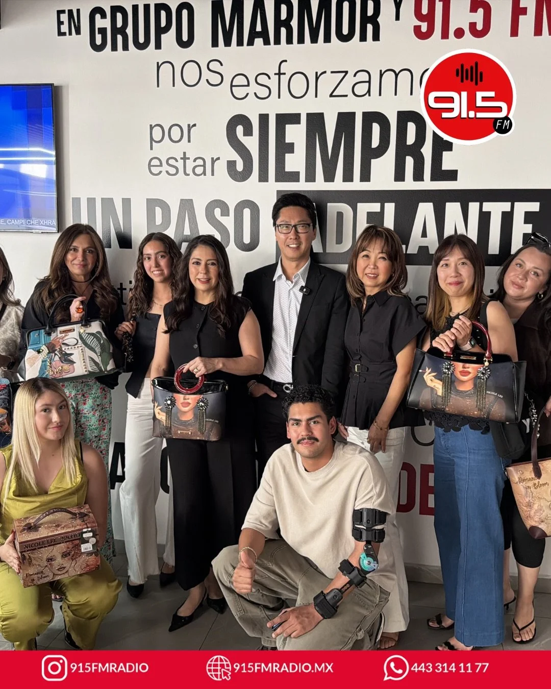 Today we visited 91.5 FM Radio Station. Take a look at our visit to their studio where we shared all the details about FIMAC 2026. 📻🤩

@fimacmx 
@915fmradio 
@nicolelee.emporio 
@nicolelee.mex 
@nicoleleeusa 

#nicoleleeusa #FIMAC #915fmradio #mexi