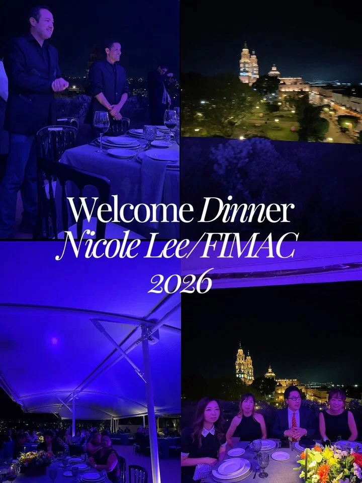 ✨An unforgettable welcome dinner with the incredible artists of FIMAC 2026.✨ Nicole Lee is honored to be part of this Cultural Movement with our amazing design director @suzy_nicoleleeusa and CEO @ceo_nicoleleeusa 🙌🏻🙌🏻🙌🏻

@nicoleleeusa 
@nicole