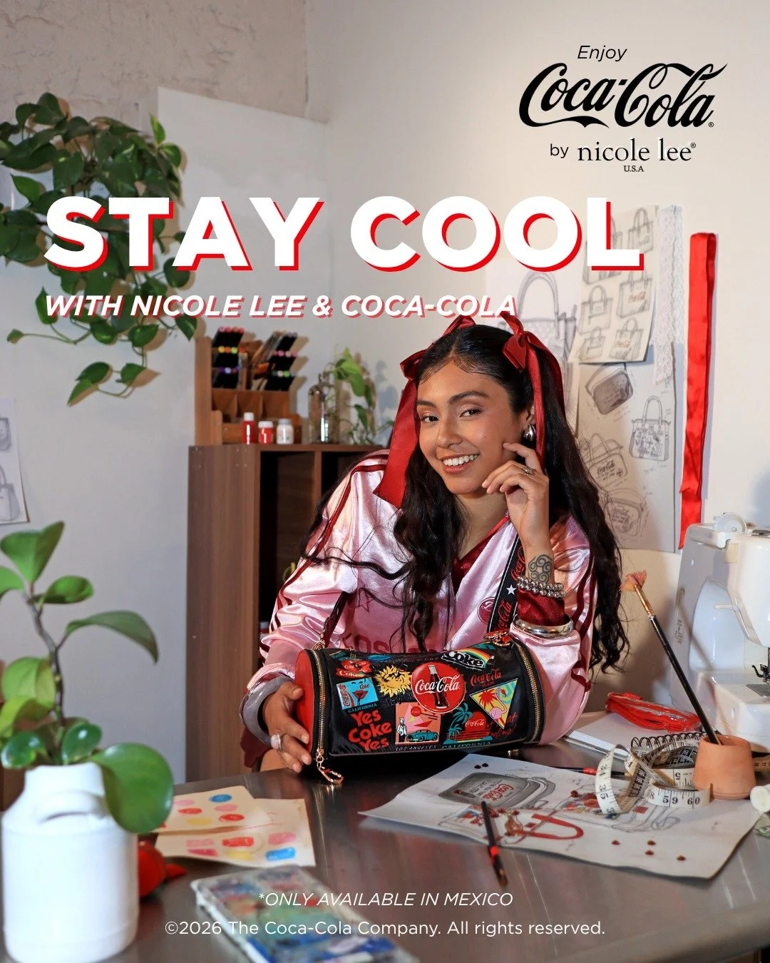 Introducing Cap Collage ❤️🥤✨Where iconic refreshment meets bold design.
We&rsquo;ve teamed up with Coca-Cola to bring you a collection that pops! Featuring statement handbags inspired by the timeless energy of every sip. From signature reds to playf