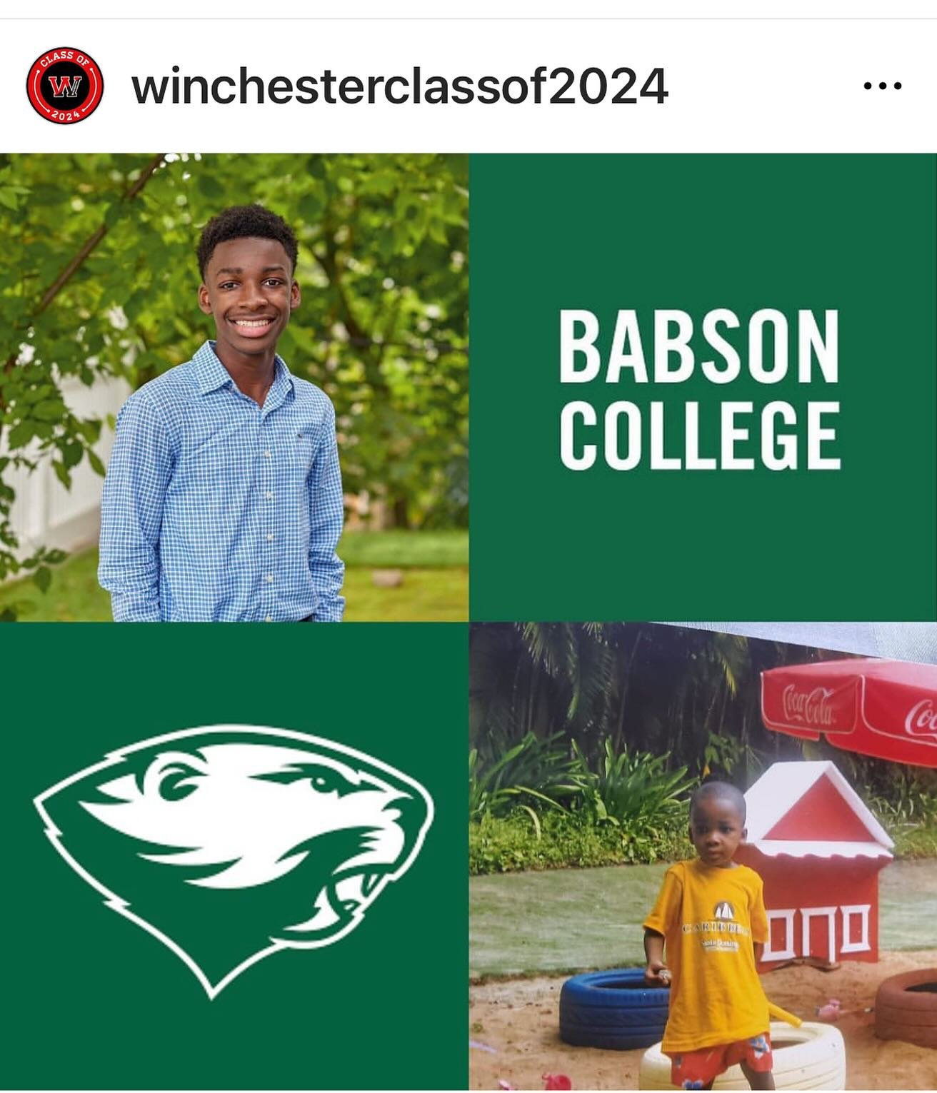 Congratulations, Devon, who will start at Babson College in the fall! Devon, you will be incredible at college just as you&rsquo;ve been incredible here. Your dedication to your studies, your extracurriculars, and your friends has been extraordinary!