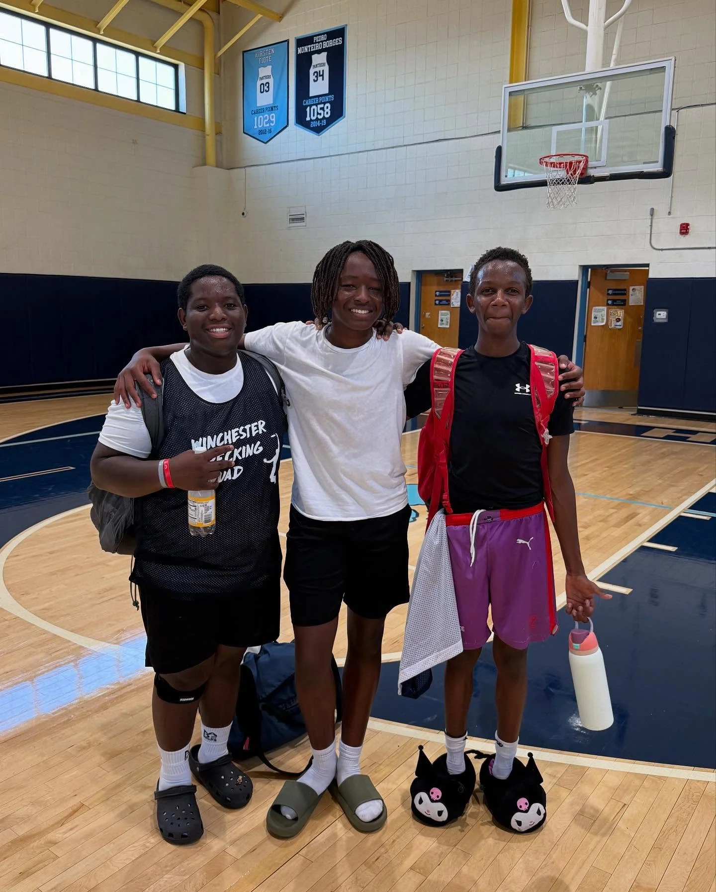 Sunday is a great day for some basketball with friends!