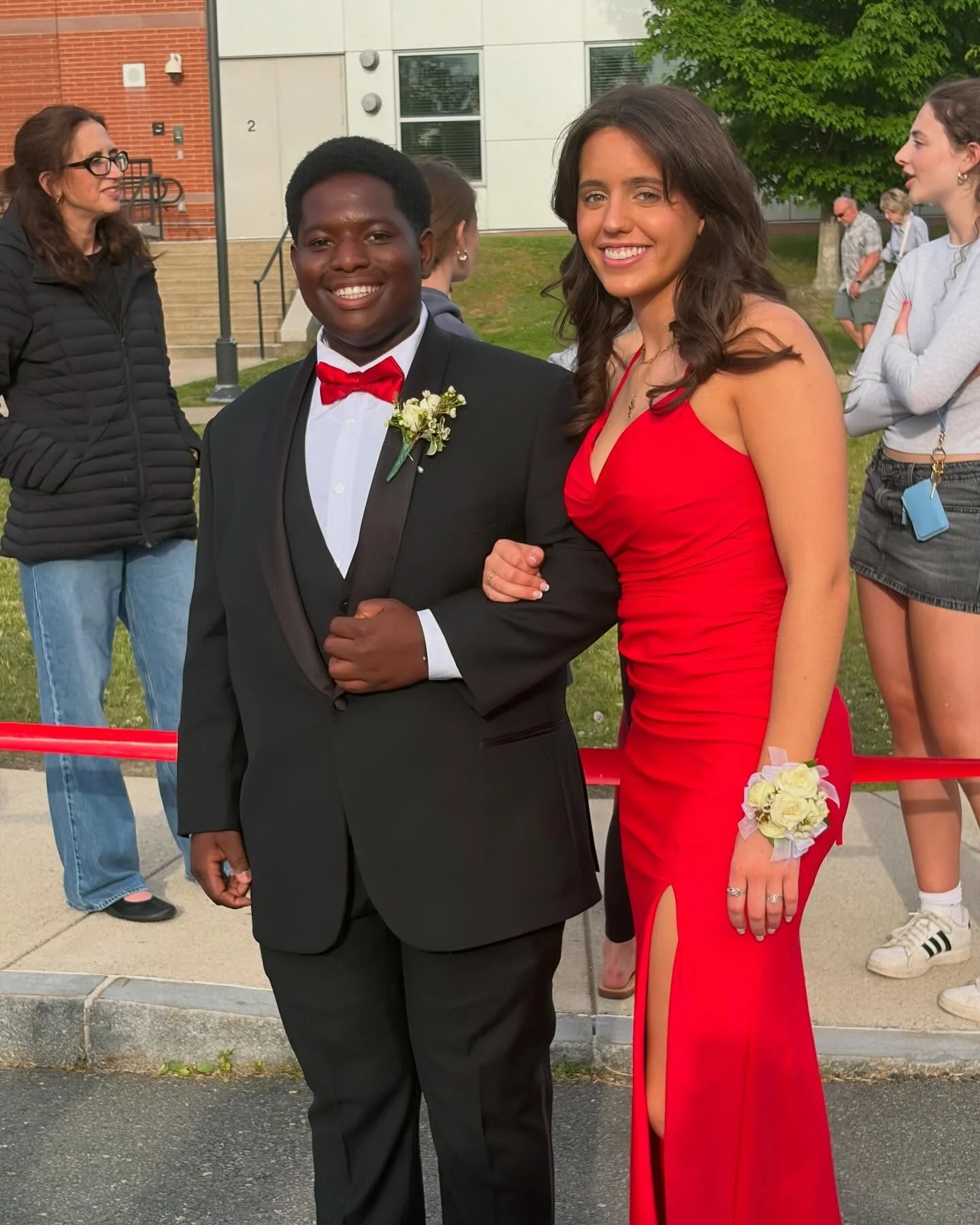 Promenade! Joel was looking sharp as he and his date headed off to prom! We hope he and his friends had a blast!