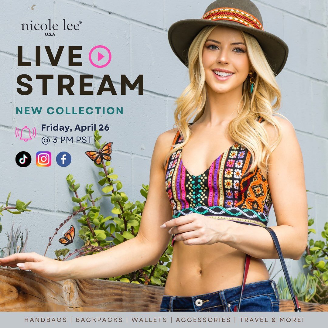 Join this week&rsquo;s live broadcasting the NEW UPCOMING collection Alma de Colores 🌼❤️🌸 showing off all the details of the new collection! We hope to see you there! ✨

Save the Date! 🗓️
Friday, April 26 at 3 PM PST

We will be streaming on Insta