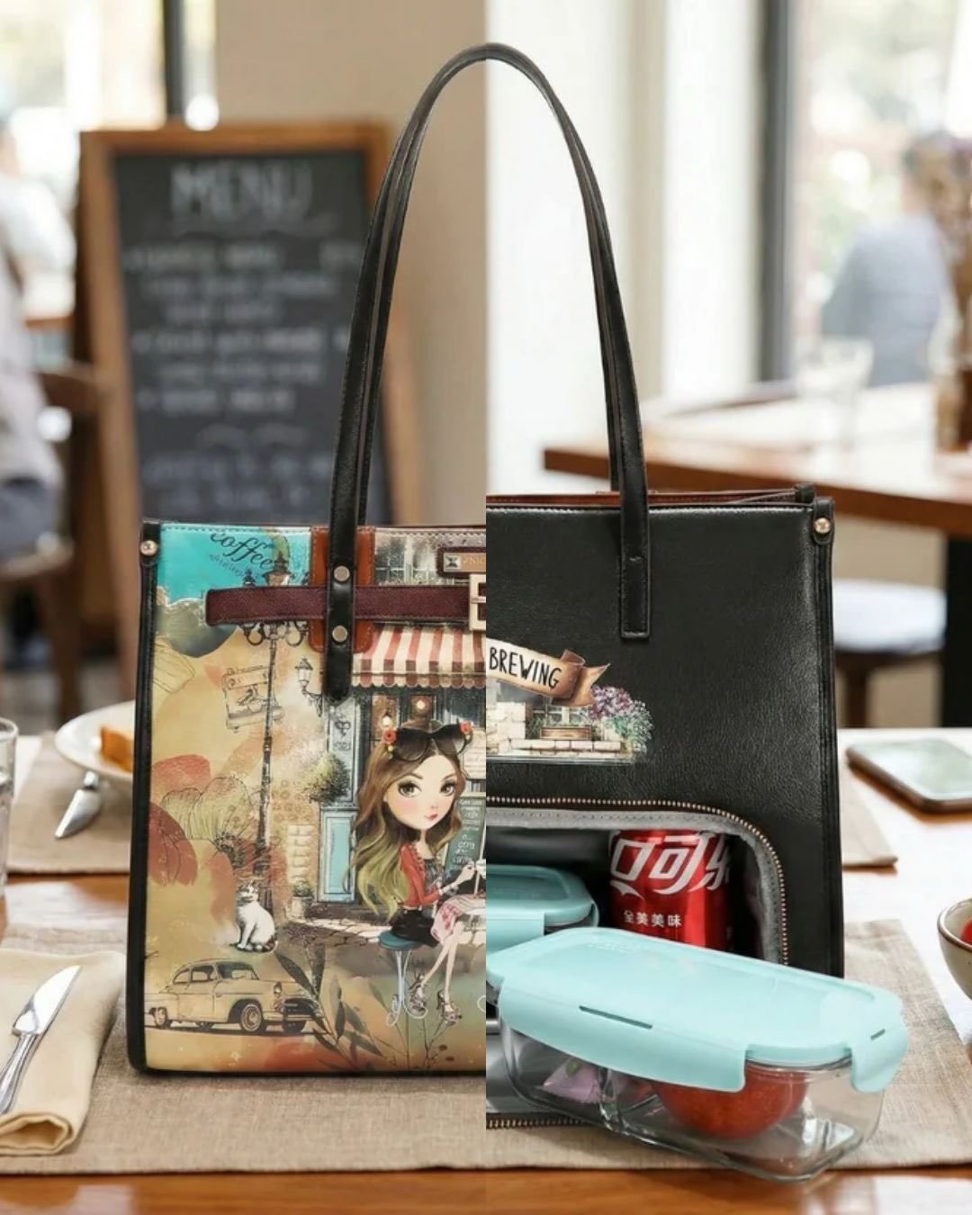 ✨ Carry your meals in style with our Fashion Insulated Lunch Tote Bag! 👜❄️

Designed for busy lifestyles, this spacious tote features a premium insulated zip compartment to keep your lunch or drinks fresh, while the roomy main compartment easily hol