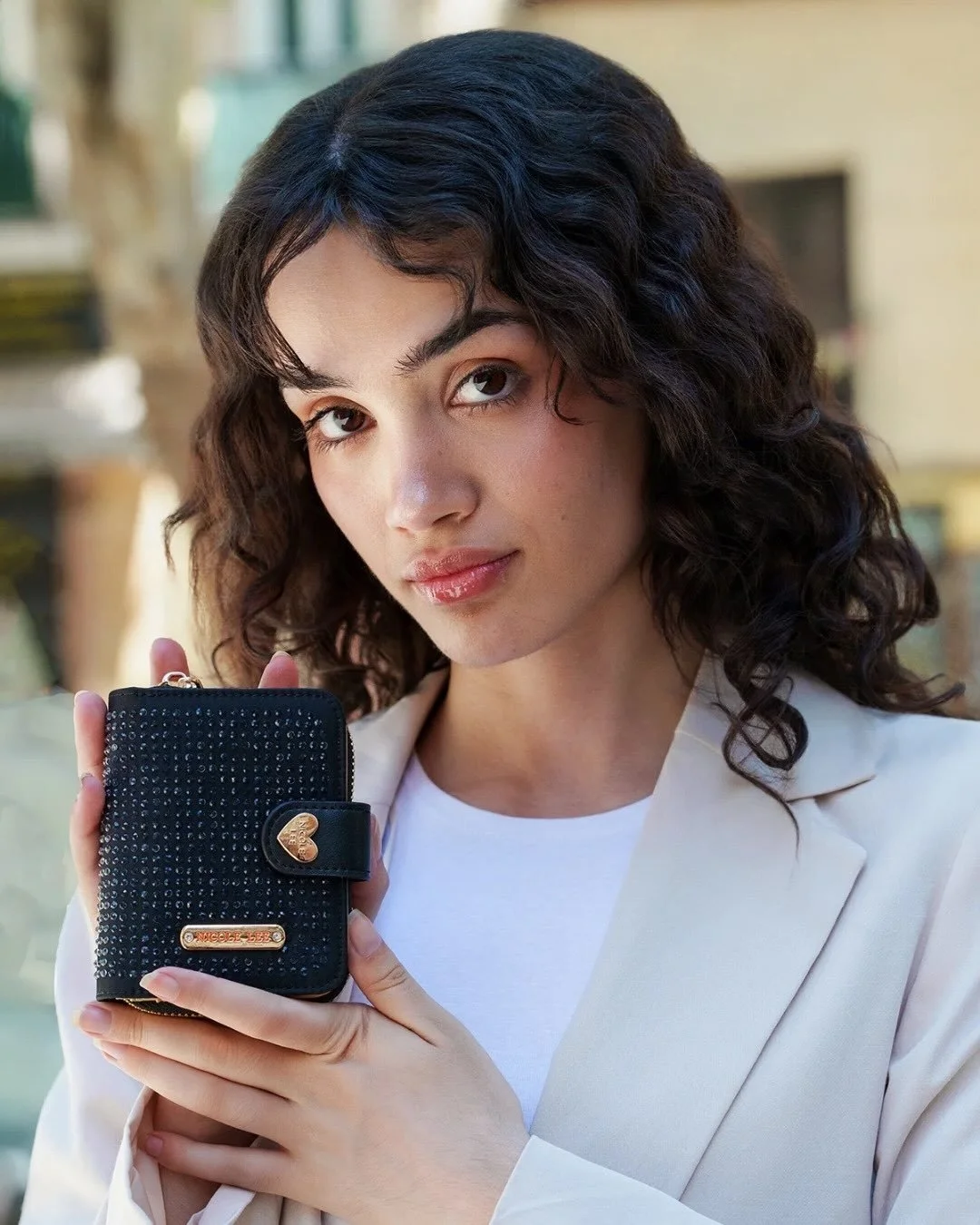 Two new must-haves just dropped ✨💎 Meet the Solid Crystal Heart Bifold Wallet &amp; Solid Crystal Bifold Wristlet. Sparkle, style, and everyday functionality in one! 💖✨

Find the new latest drops in link in bio!

#nicoleleeusa #wallet #dazzle #spar