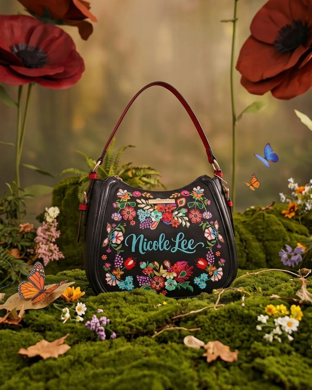 Creating a world of imagination.

Keep Dreaming Collection out 🦋 now  link in bio.

#nicoleleeusa #nllook #handbags #creativeworld